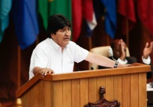 Evo Morales foro