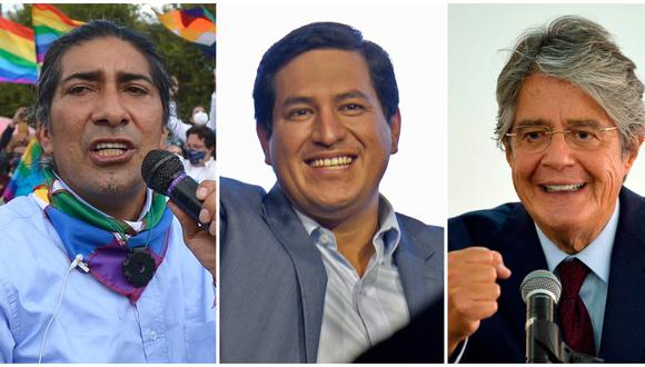 Ecuador election 2021. Top favorites. 